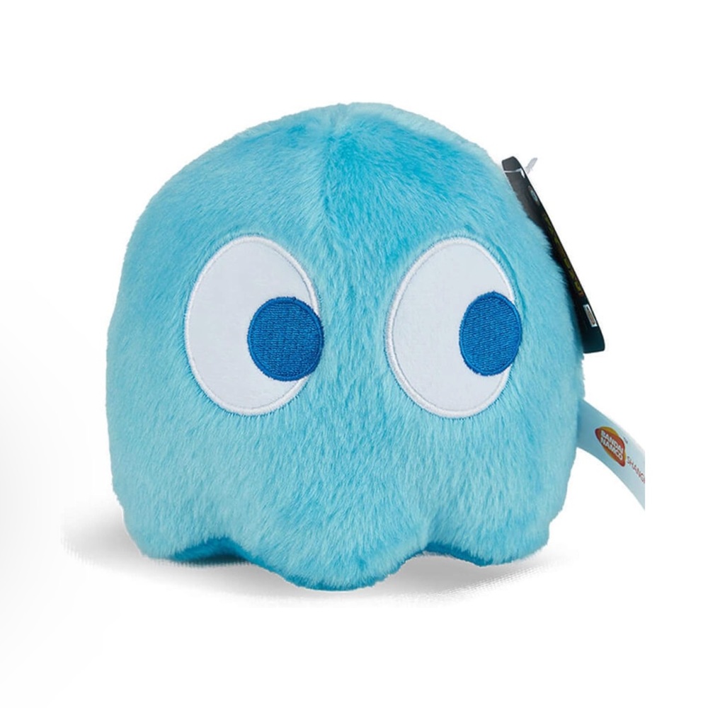 New Pac-Man Blue Ghost Plush Toy